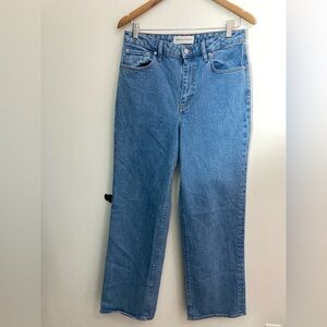 Aritzia Denim Forum women's Jeans high waisted straight leg 29